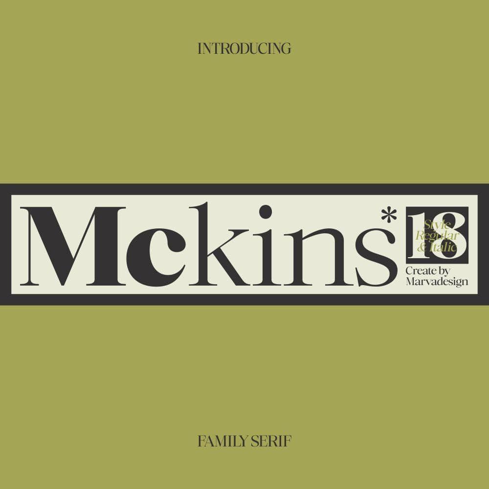 Mckins cover