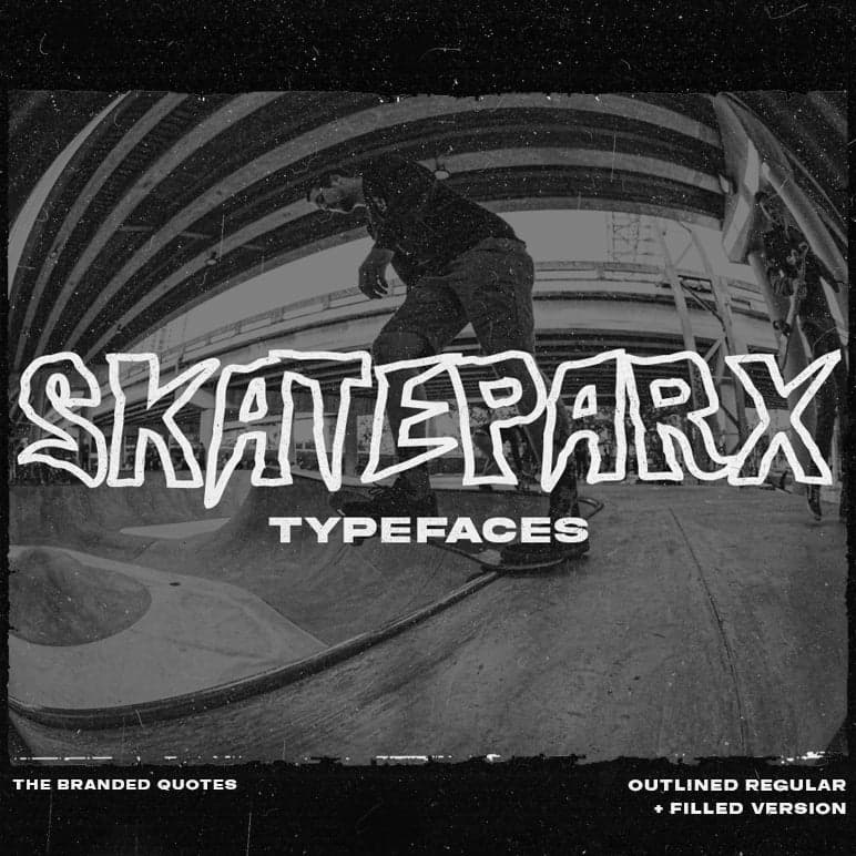 Skateparx Typeface cover