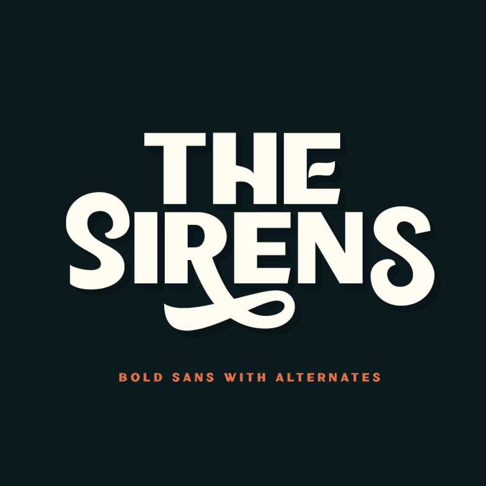 Sirens - Bold Sans cover