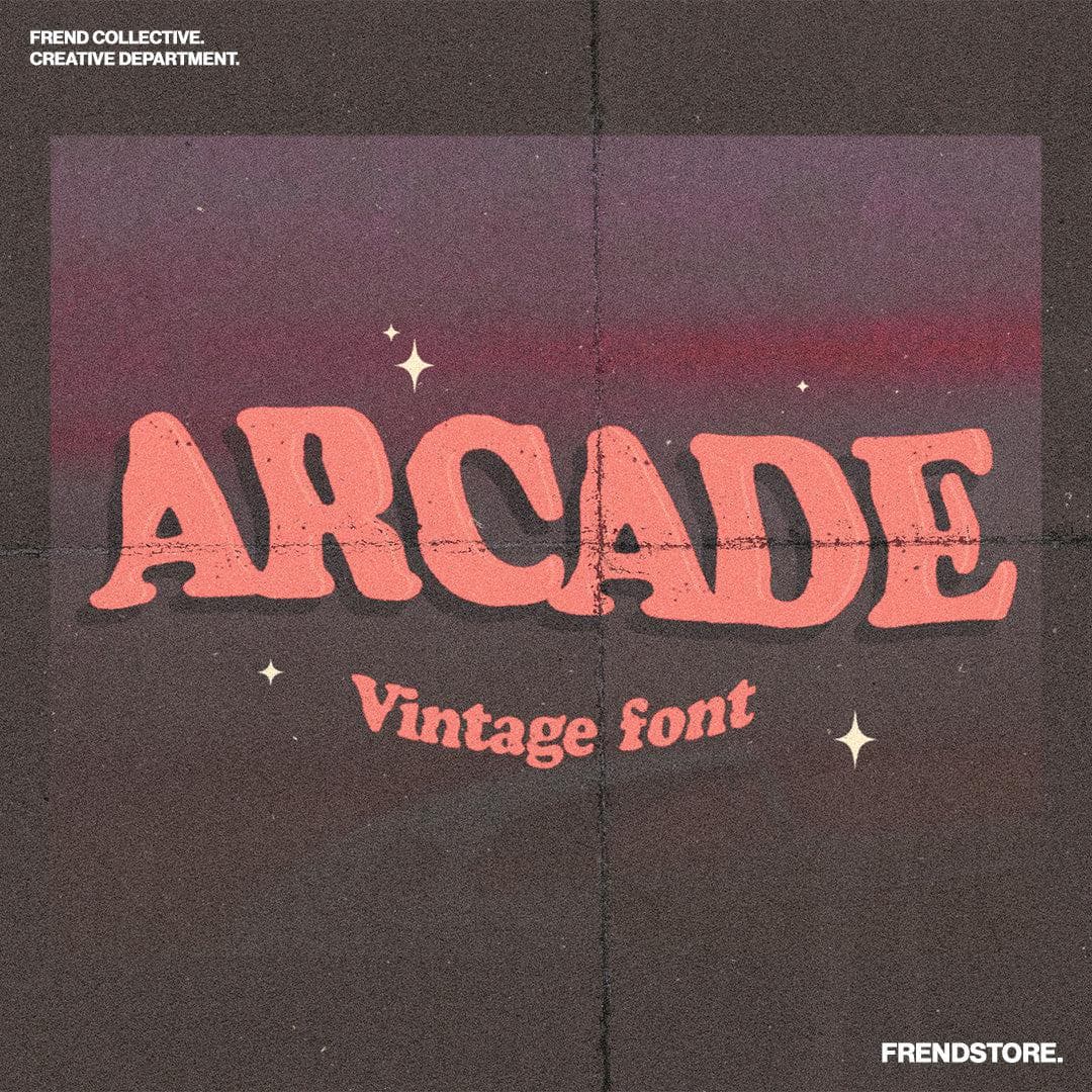 ARCADE Font cover