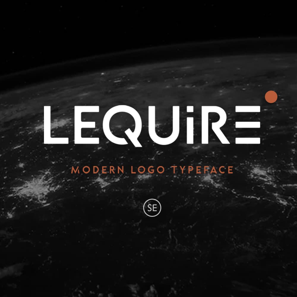 Lequire - Modern Logo Typeface cover