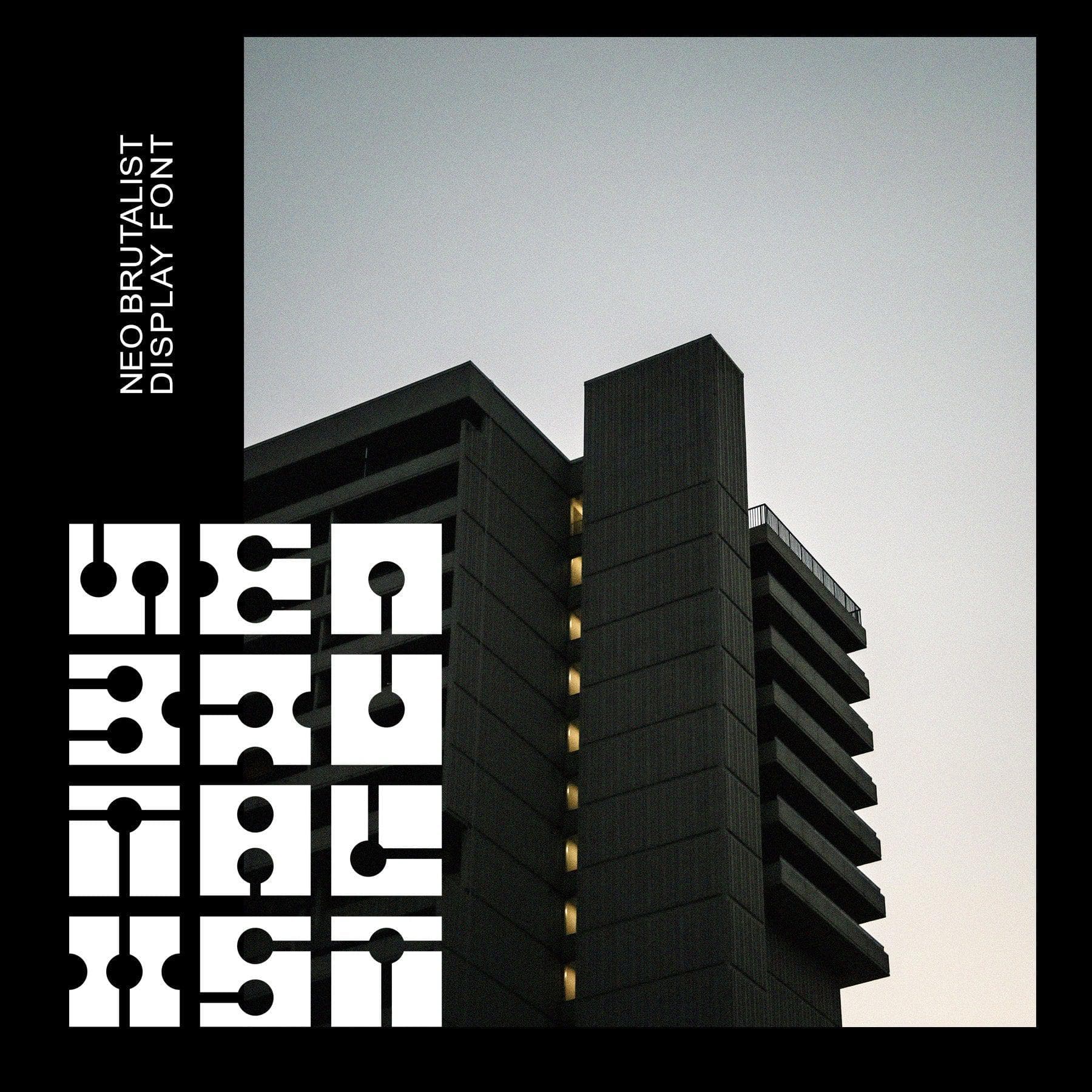 Neo Brutalist Display Font cover