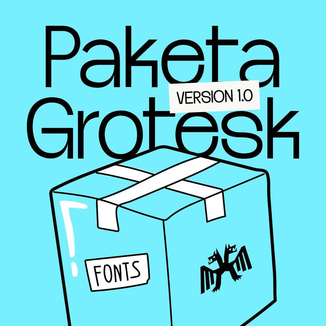 Paketa Grotesk Type cover
