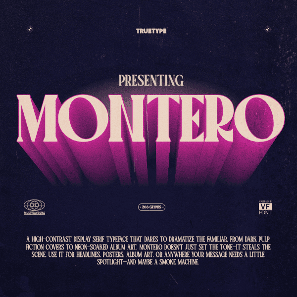 TT Montero Serif Condensed cover