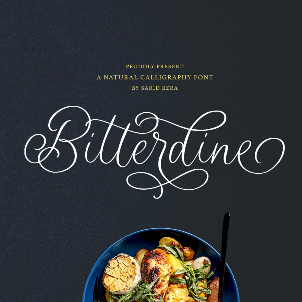 Bitterdine - Natural Calligraphy cover