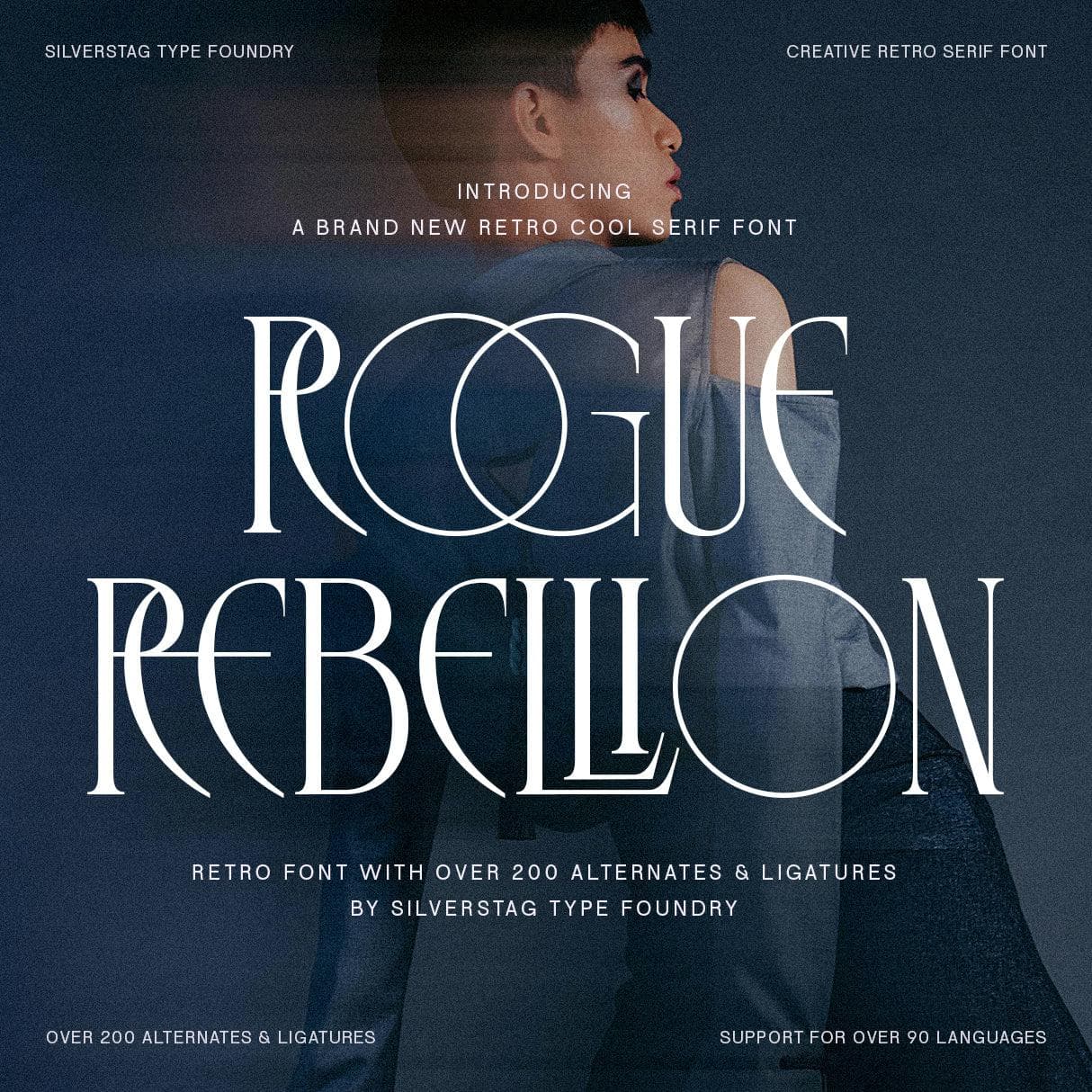 SLTF Rogue Rebellion - Ligature Serif Font cover