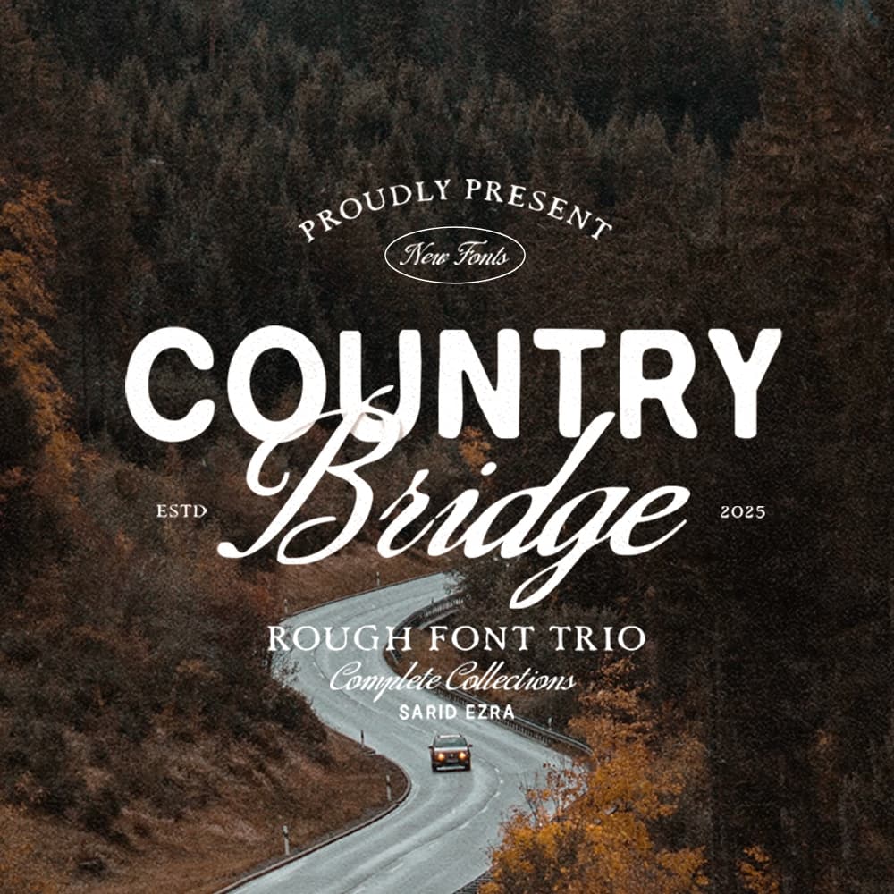 Country Bridge - Rough Font Trio cover