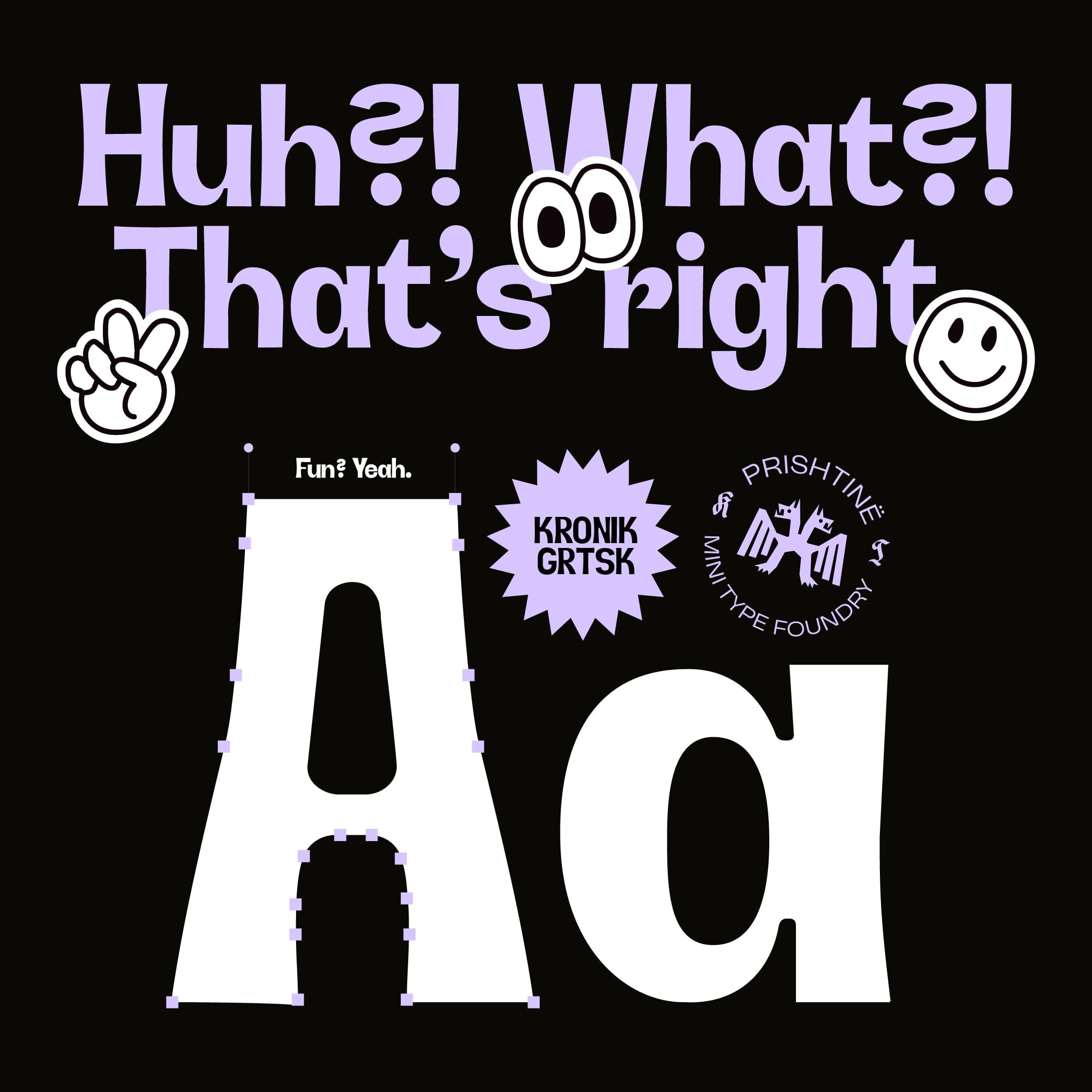 Kronik Grotesk Type cover