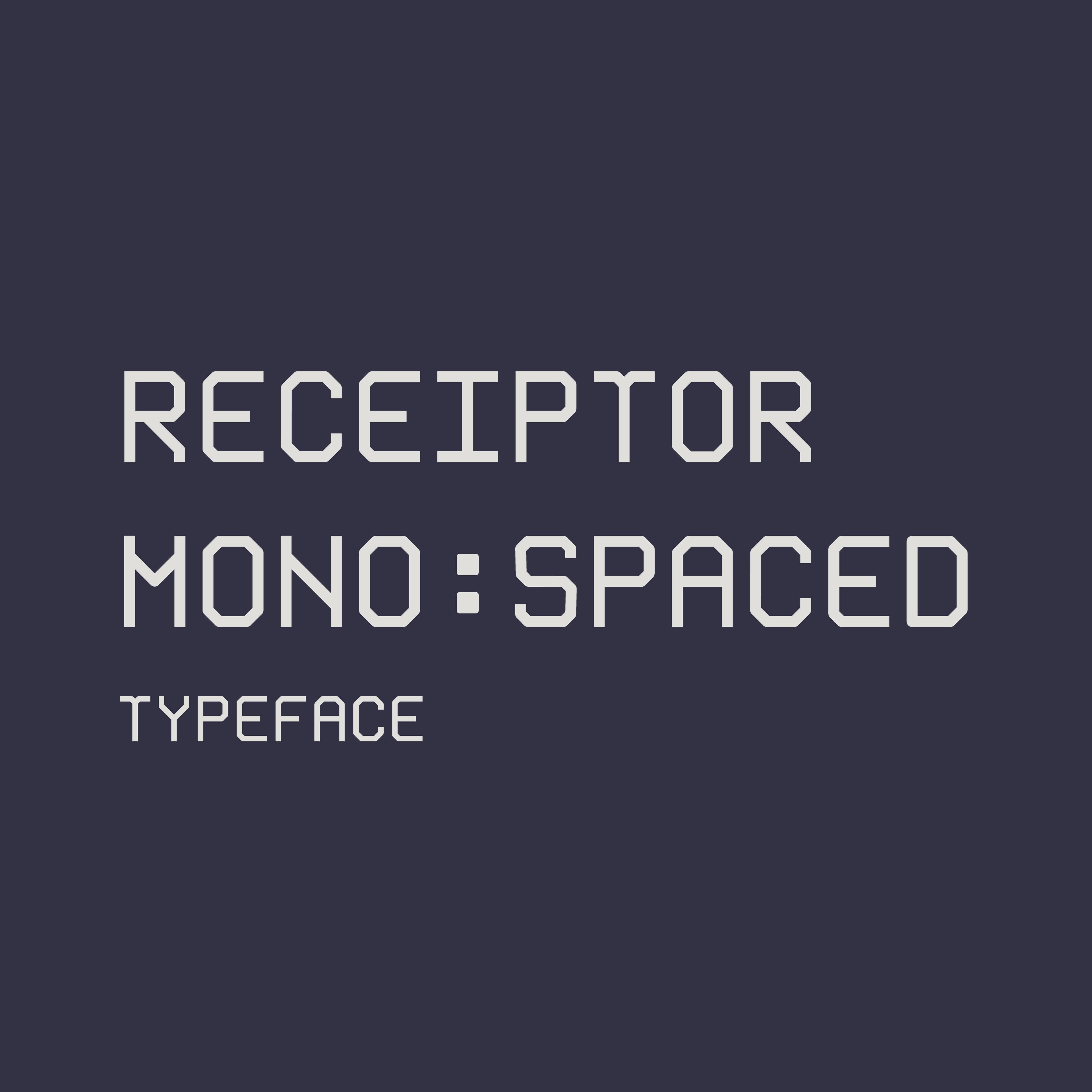 Receiptor Mono cover
